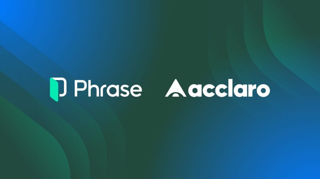 Phrase and Acclaro Co-fund Solutions Architect Role