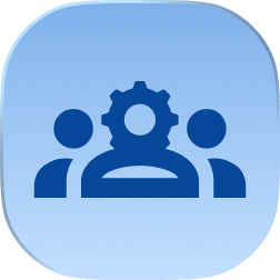 Das Symbol zweier Puzzleteile, die zusammenpassen, symbolisiert gemeinsam entwickelte Lösungen und Zusammenarbeit.