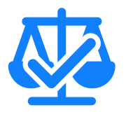 Ensure legal compliance icon