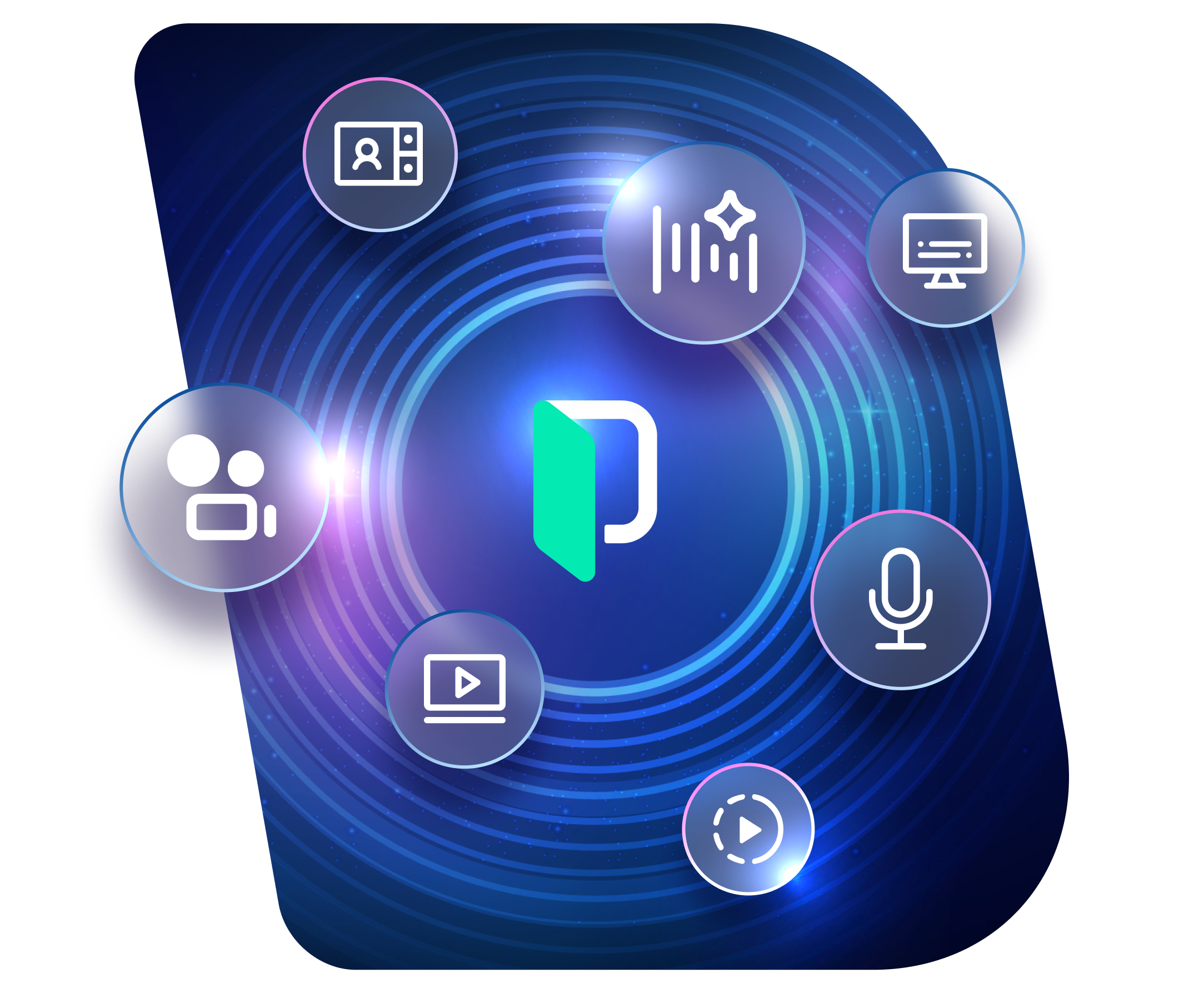 Illustration, die die globale Erweiterung der Plattform darstellt, mit miteinander verbundenen Geräten und Standortmarkierungen, die internationale Reichweite und Skalierbarkeit hervorheben.