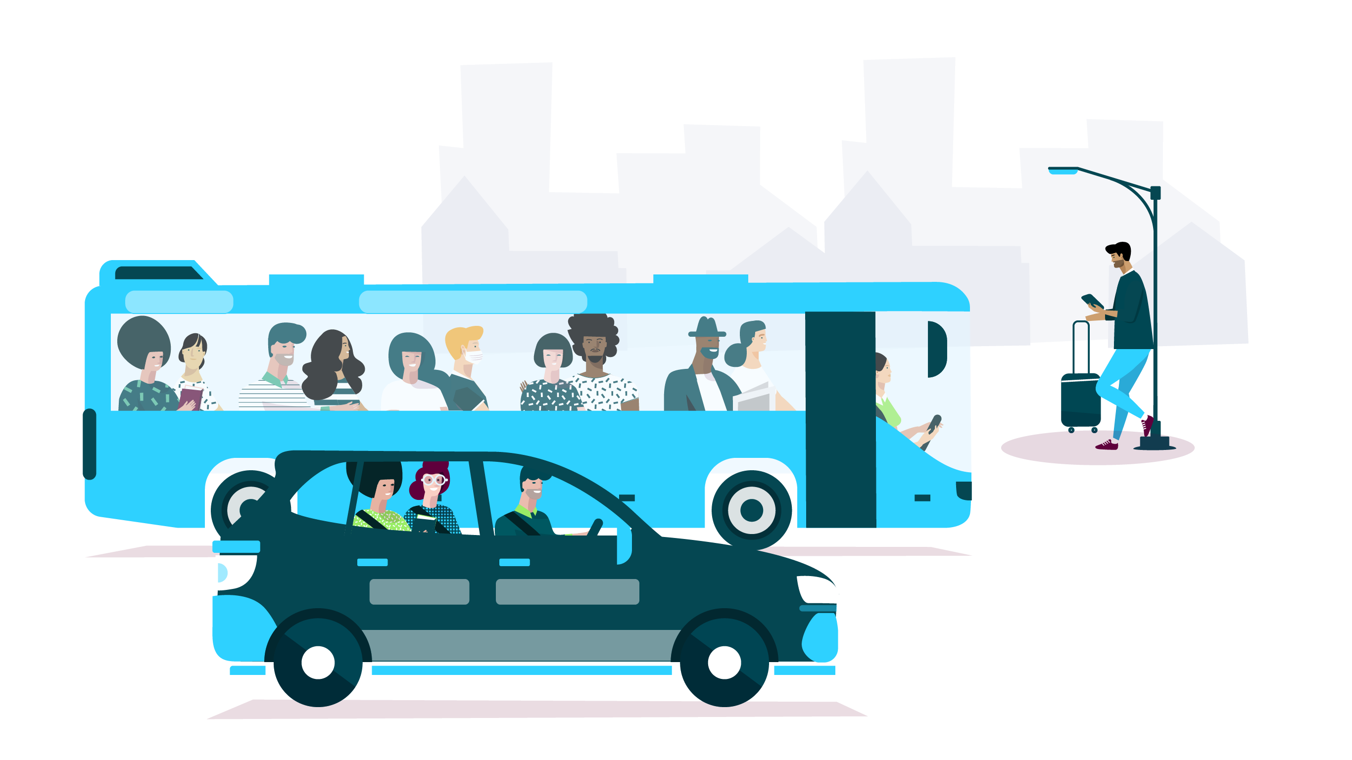 Multimodality-Marktplatz Autostation Bild | Phrase